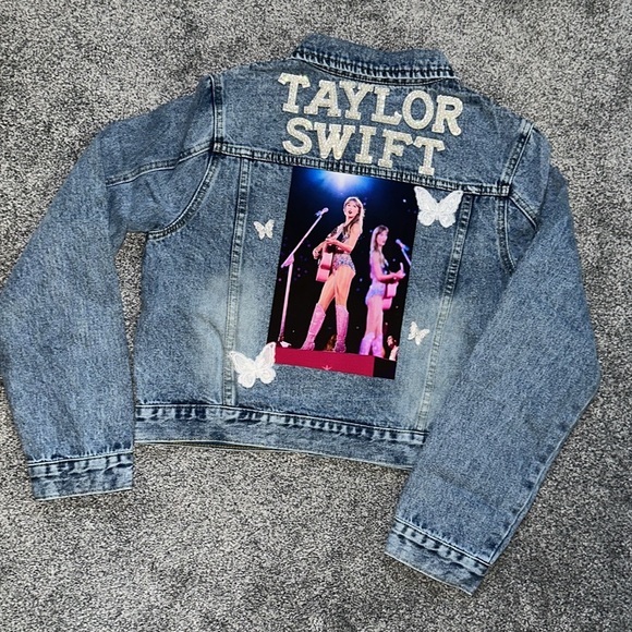 Custom Swift jean jacket - Picture 3 of 11